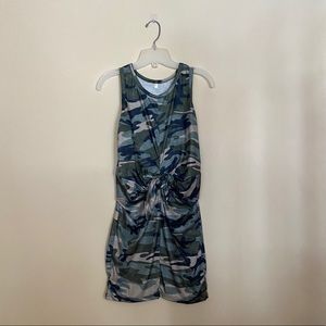 Camo Sleeveless dress
